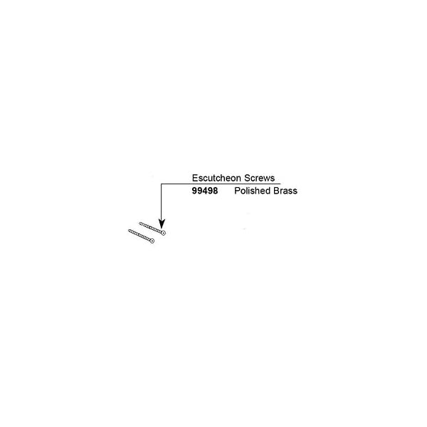 Escutcheon Screws